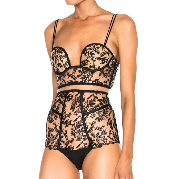 La Perla Other - La Perla NWT Autografo Embroidered bodysuit in 34D